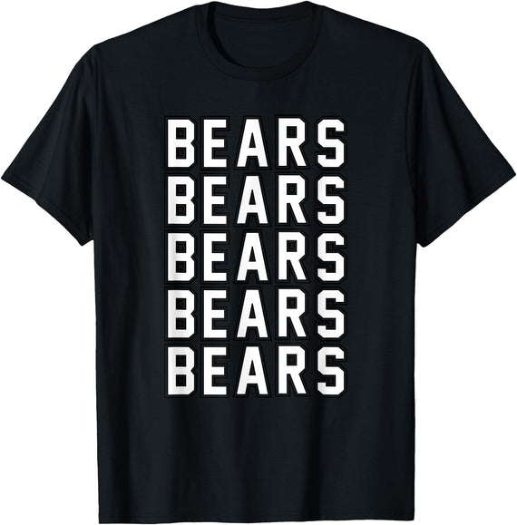 Bears T-Shirt - Black
