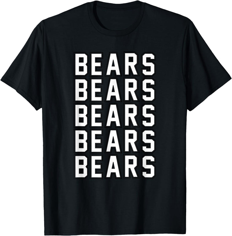 Bears T-Shirt - Black
