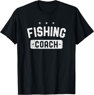 Fishing Coach Vintage Fishing T-Shirt