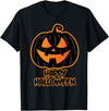 Pumpkin Halloween Party Design Happy Halloween for Men and Women - Pumpkin Halloween T-Shirt - Black