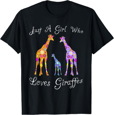 Giraffe Lover Cute T-Shirt
