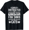 Aquarium Lover Aquarist Apparel Co. Fish Tank Lover Dog Owner Funny Aquarium Aquarist T-Shirt - Black