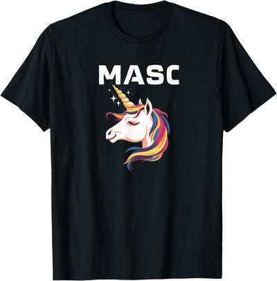 Mens Gay Unicorn Gay Masc Man Bear Cub Masculine Gay Pride T-Shirt