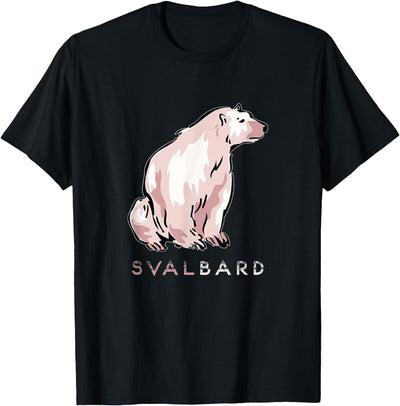 Svalbard The Polar Bear Arctic Circle Norway T-Shirt