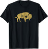 I Love Wild Buffaloes Gift Company I Love Buffaloes Golden Buffalo Bison Lover Gift Ideas T-Shirt - Black