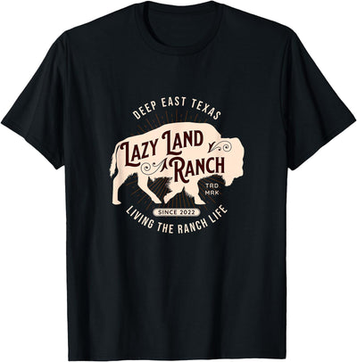 Cow Jackalope Lazy Land Ranch Buffalo 2 T-Shirt