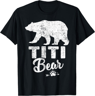 Mens Funny Titi Bear Father's Day T-Shirt