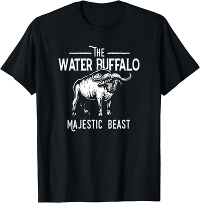 Cow Water Buffalo Majestic Beast Wilderness T-Shirt