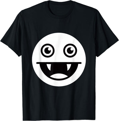 Scene goth Halloween Costume Zombie Epic Face Vampire Y2K 90s Streetwear Ghost Emo Costume T-Shirt