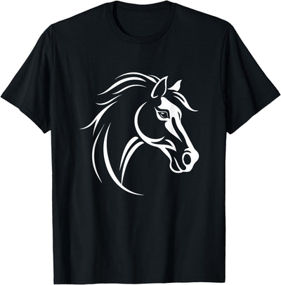 Horse Designs. Horse Equestrian Riding Graphic T-Shirt