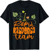 Rapid Response Team ER Emergency Nurse Halloween Pumpkin Rapid Response Team Halloween Medical RRT Nurse Fall T-Shirt - Black