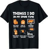 Pet Lovers T-Shirt - Black
