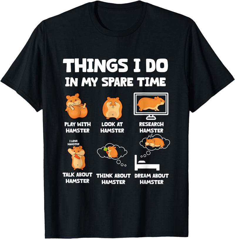 Pet Lovers T-Shirt - Black