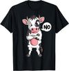 Funny Cow Lover & Owner Gift Ideas Cow Farmer Kids Boys Girls Womens T-Shirt - Black