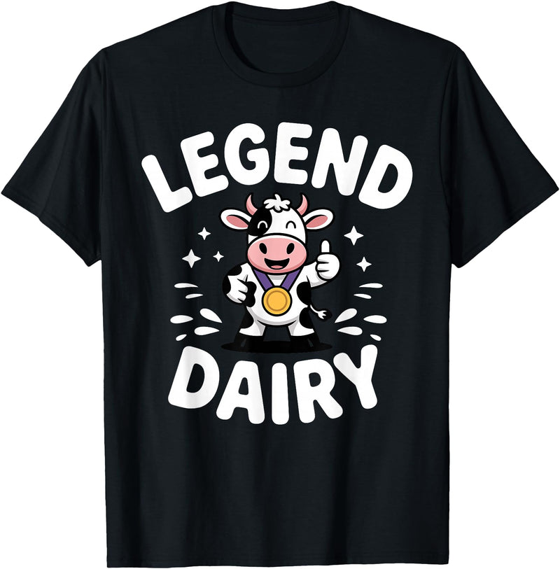 Cow Gift Cow Lover Accessories Cattle Farmer Stuff Funny Cow Print Design for Men Women Dairy Farmer Cow Lover T-Shirt -