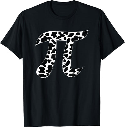 Cow Pattern Pi Day Symbol Cowpie Math Lover T-Shirt