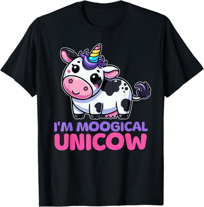 I'm Moogical Unicow Cute Humor Kawaii Unicorn Cow Costume T-Shirt