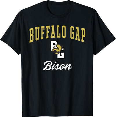 Cow High School Fan Gear Buffalo Gap Bison T-Shirt