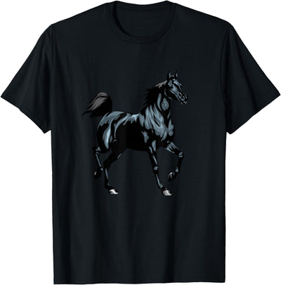 Arabia Horse inc Realistic Black Arabian Horse T-Shirt