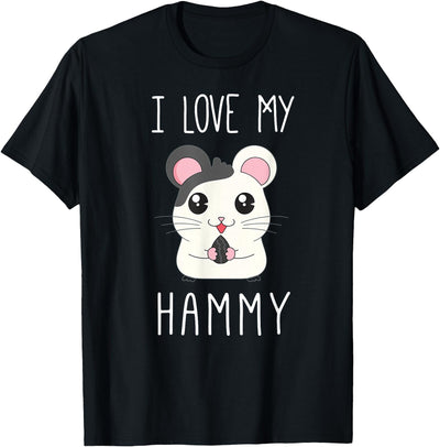 I Love My Hammy T Shirt for Hamster Lovers T-Shirt