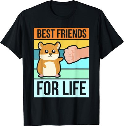 Funny Cute Hamster Gifts Face T-Shirt Best Friends T-Shirt
