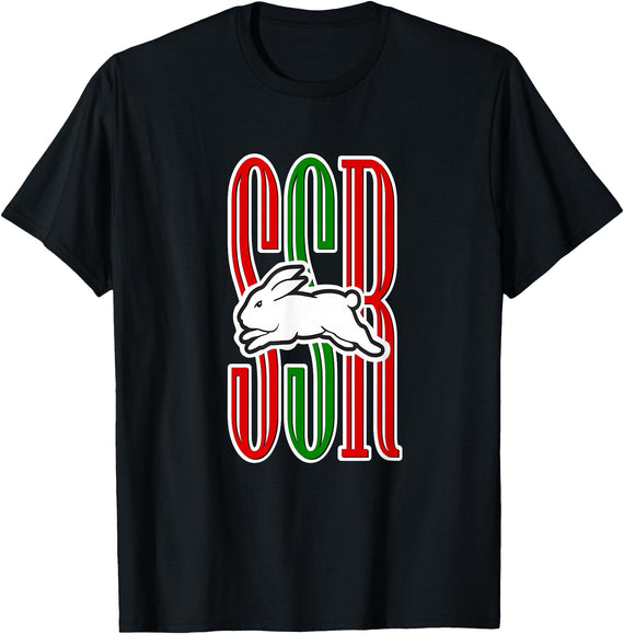 Cute Rabbits Lover Bunny Graphic T-Shirt in Black