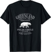 Port Stevens P.S.75 Design Greenland Polar Bear T-Shirt - Black