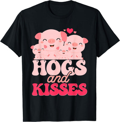 Farm Animal Mud Expert Cute Pig Lover Funny Women Men Kids T-Shirt