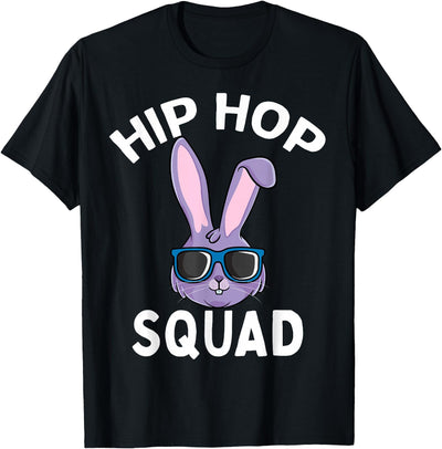 Hip Hop Squad Bunny in Sunglasses T-Shirt