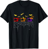 Quilter Scary Halloween Costume Sewing Machine T-Shirt - Black