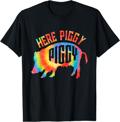 Here Piggy Funny Pig T-Shirt