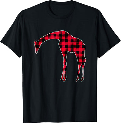 Christmas 2020 Animals Red Plaid Buffalo Pajamas Red Buffalo T-Shirt