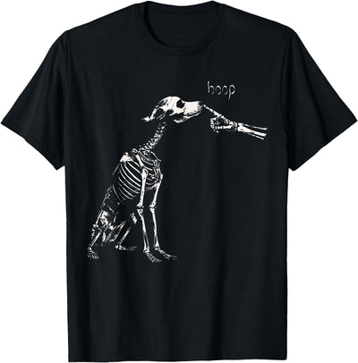 Halloween Boop Dog Skeleton Hand Dog Lover Spooky Season T-Shirt