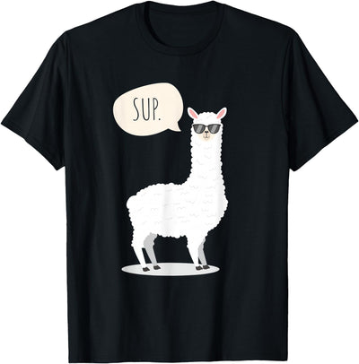 Funny & Cute Llama Gifts by OMG Sup No Drama Llama Alpaca T-Shirt