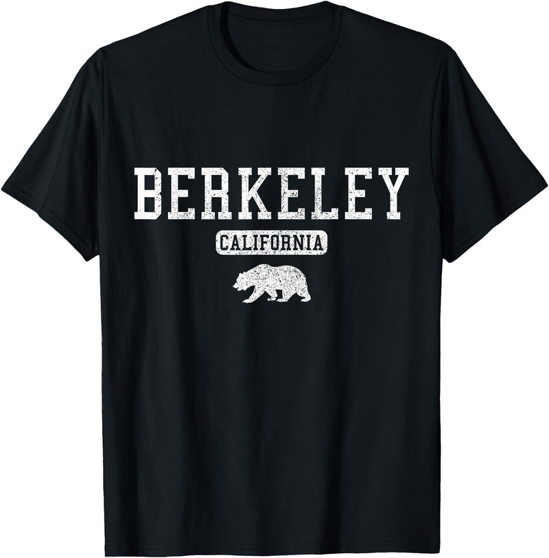 Berkeley California - Apparel & Gifts Berkeley California Bear Pride Vintage T-Shirt - Black