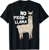 Funny Llama Gift Llama Lover Accessories & Stuff Funny Llama Design For Men Women Kids Llama Alpaca Animal T-Shirt - Black