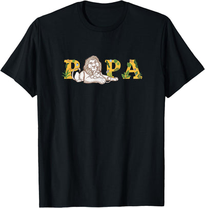 The Lion King Papa Father's Day Mufasa & Simba Sketch T-Shirt