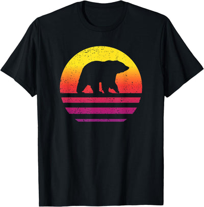 Bear Retro Style Vintage T-Shirt