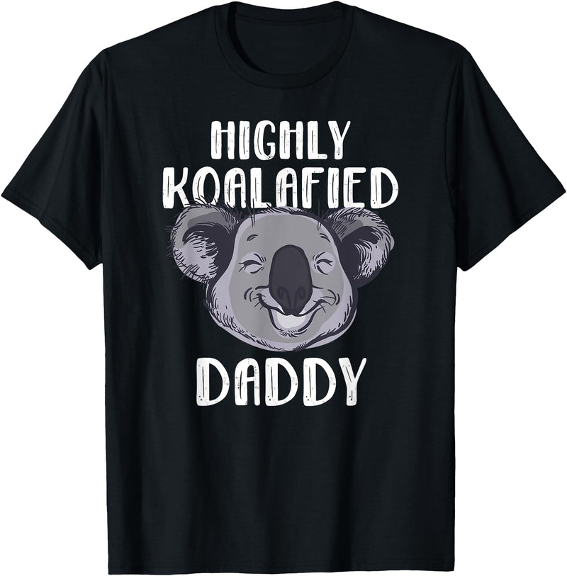 Funny Cute Daddy Koala Bear Shirt Co Funny Daddy Koala Bear Shirt Men - Black