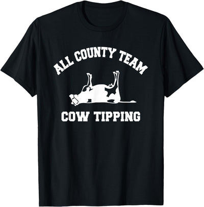 All County Team Cow Tiping T-Shirt