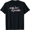 Squid Game English Title Logo T-Shirt - As Pictured