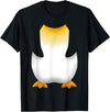 penguin costume Cute Penguin Halloween Costume Children and Adults T-Shirt - Black