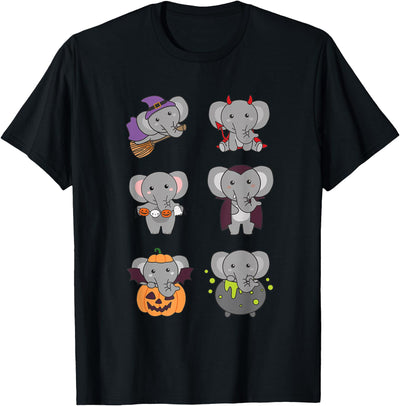Sweet Animals For Halloween As Of 31 October Elephant Halloween Costume Elephant Halloween T-Shirt