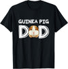 Cavy Breeder Fancier Accessories Clothes Guinea Pig Dad Father's Day Piggy Lover Owner Stuff Cavy T-Shirt - Black
