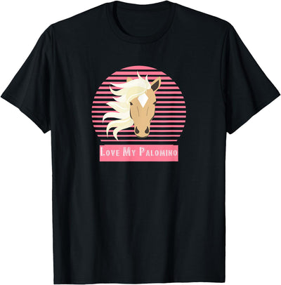 Palomino Horse Gifts Palomino Horse Love My Palomino T-Shirt