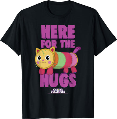 DreamWorks Gabby's Dollhouse Valentine's Day Pillow Cat T-Shirt