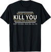 CyberCPU What Doesn't Kill You Makes You Stronger (Except Bears) T-Shirt - Black