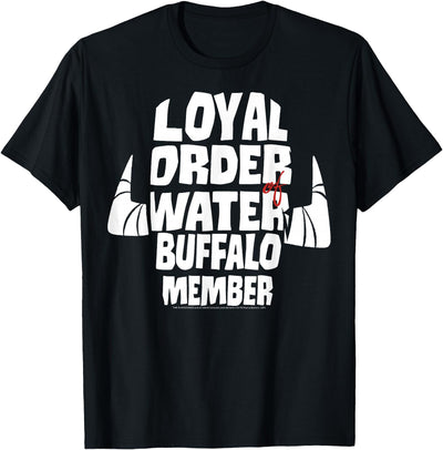 Cow Flintstones Loyal Order of Water Buffalo Member T-Shirt