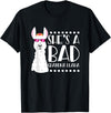 Llama - Alpaca Funny Designs Alpaca Fan Design Funny She's A Bad Grandma Llama For Women T-Shirt - Black