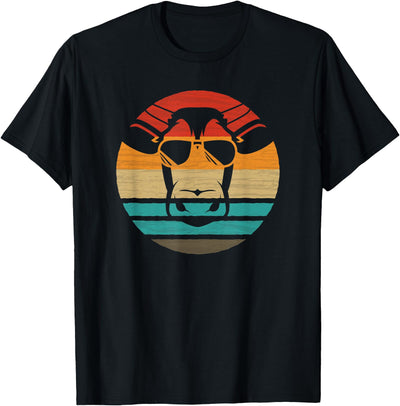 Kids Cow Retro Vintage T-Shirt